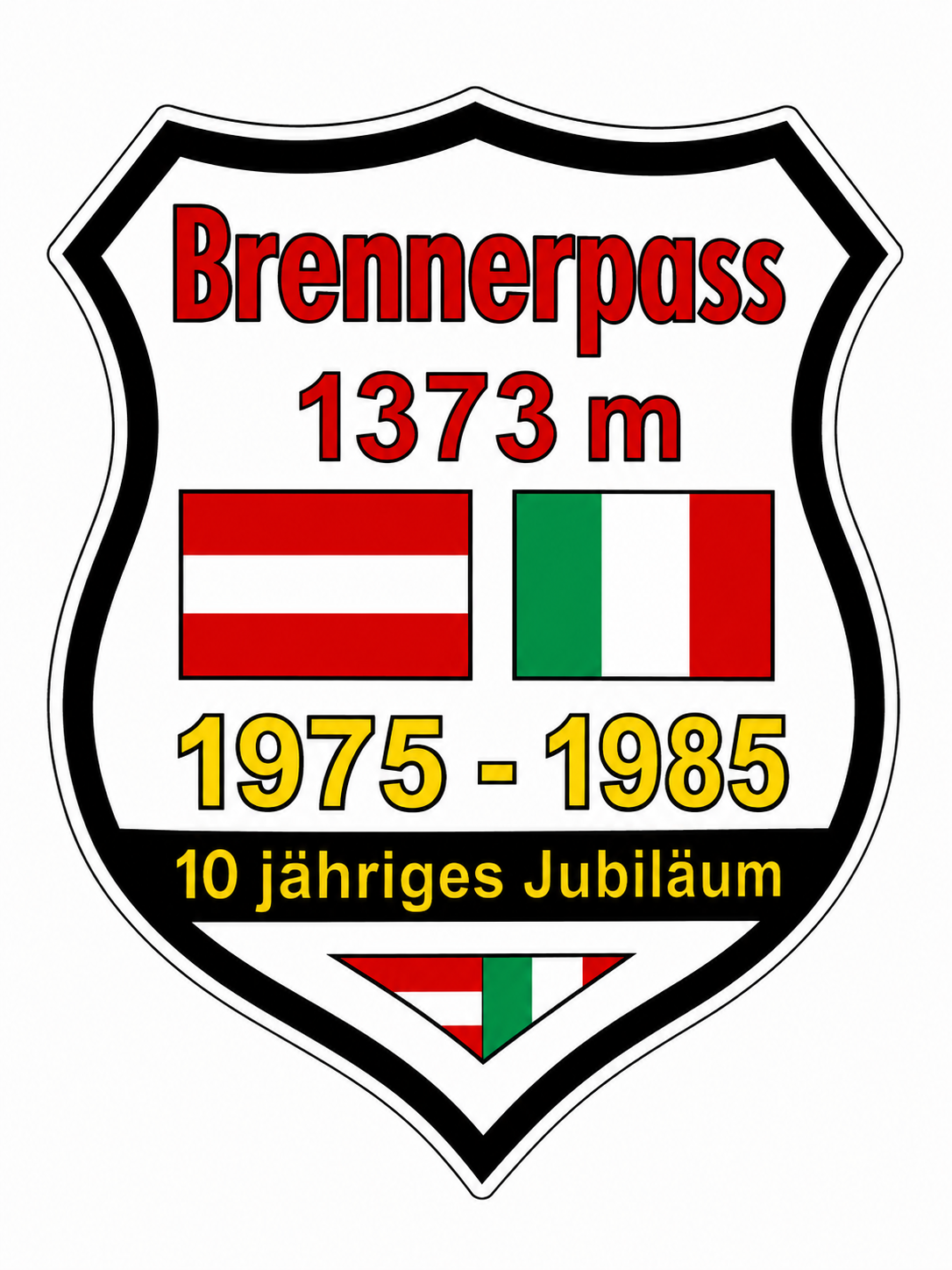 Sticker - Brennerpass 8cm