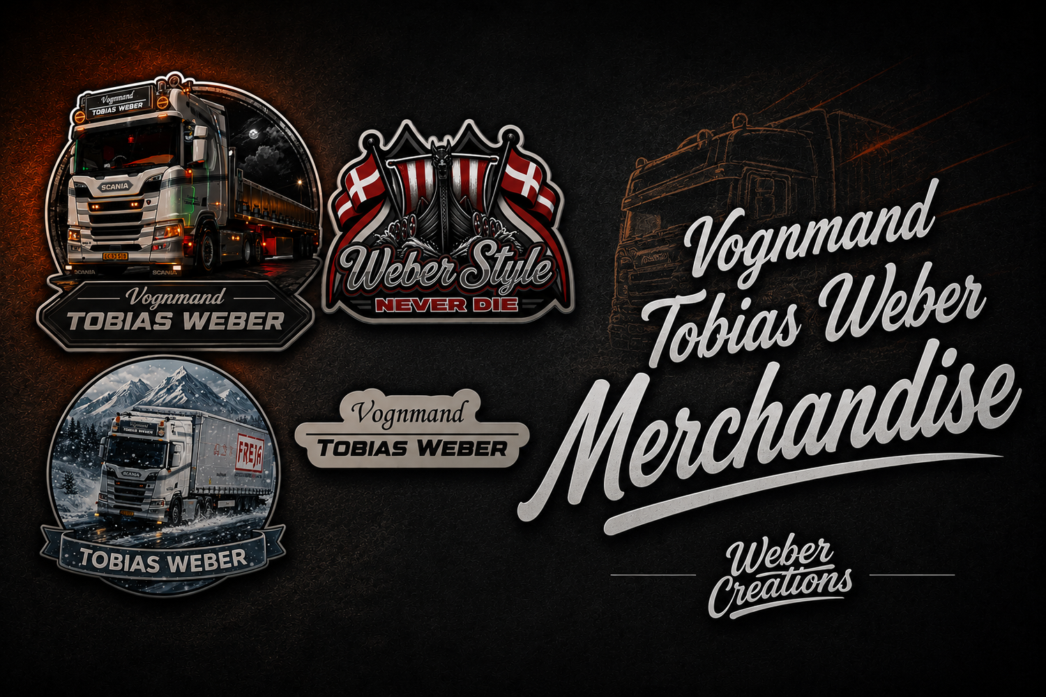 Merchandise - Vognmand Tobias Weber