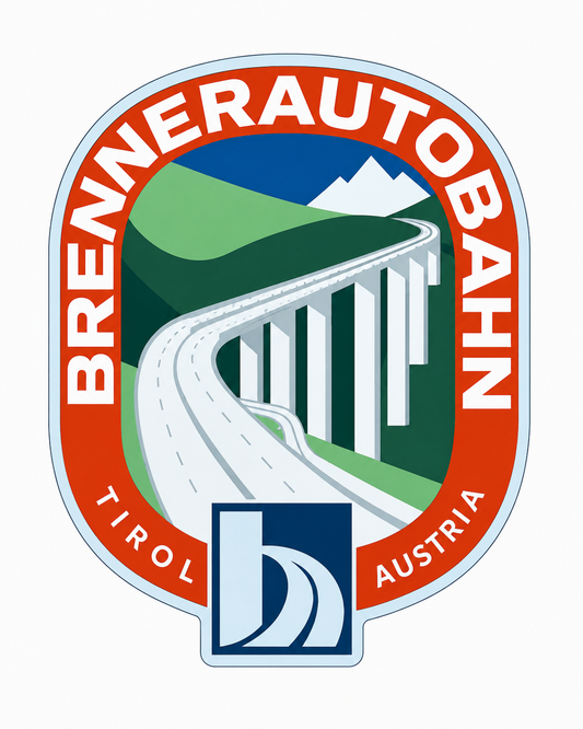 Sticker - Brennerautobahn 8cm