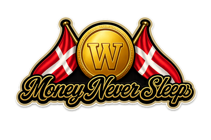 Sticker - Money Never Sleeps 7cm
