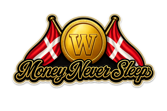 Sticker - Money Never Sleeps 7cm