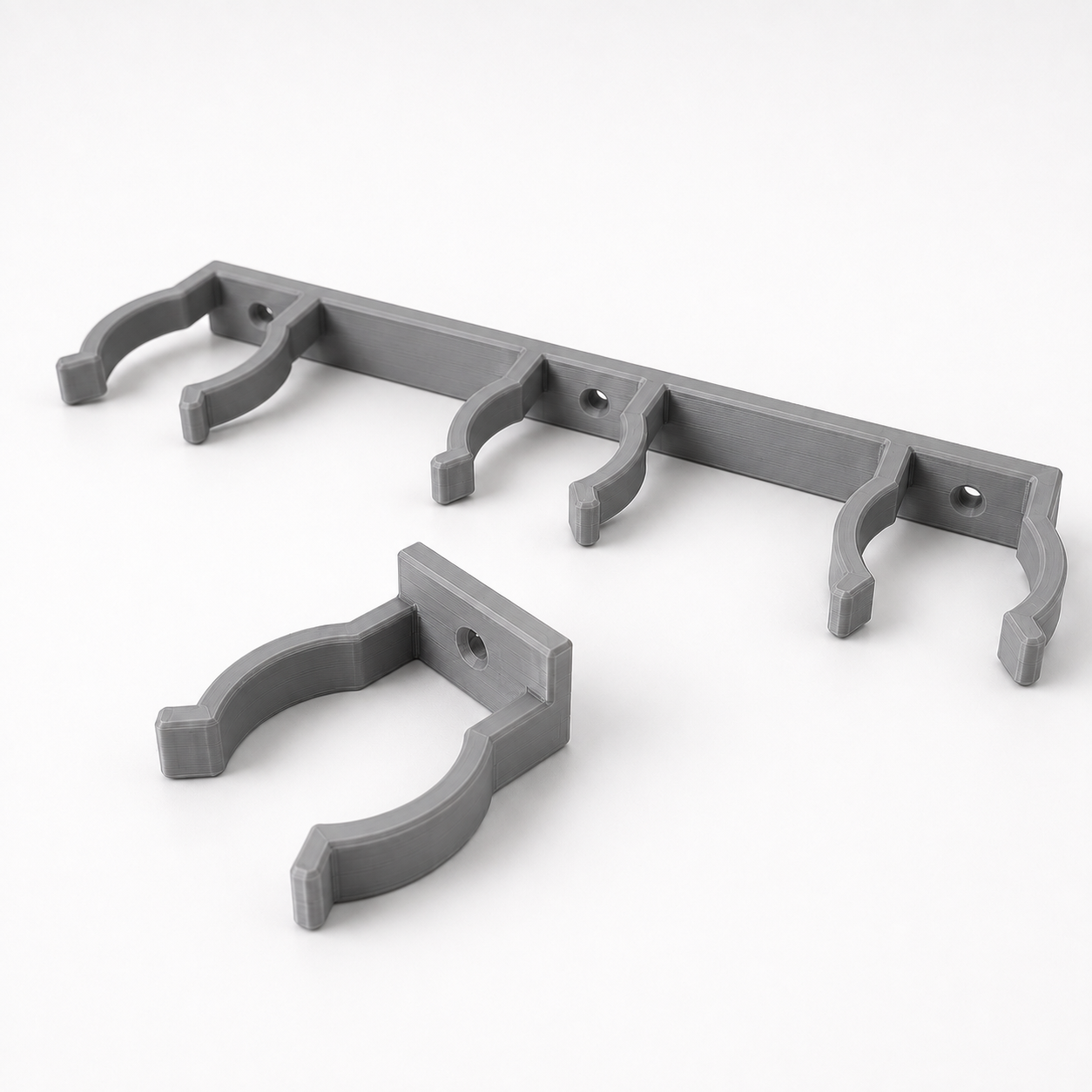 Spray bottle holder for side cabinet
