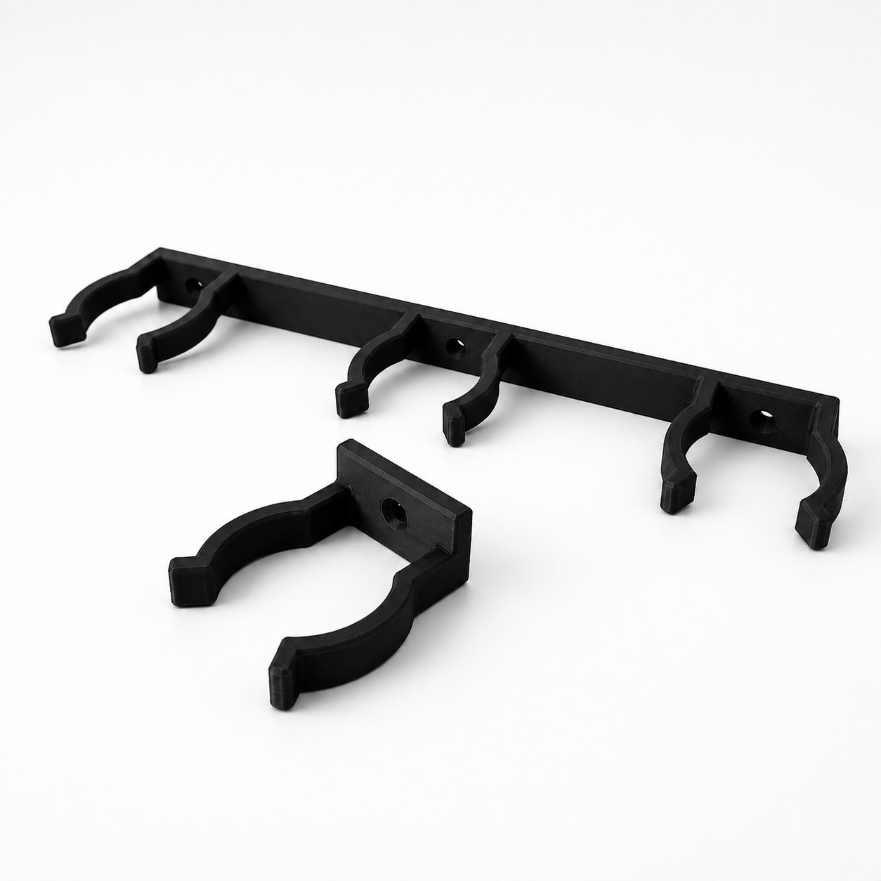 Spray bottle holder for side cabinet